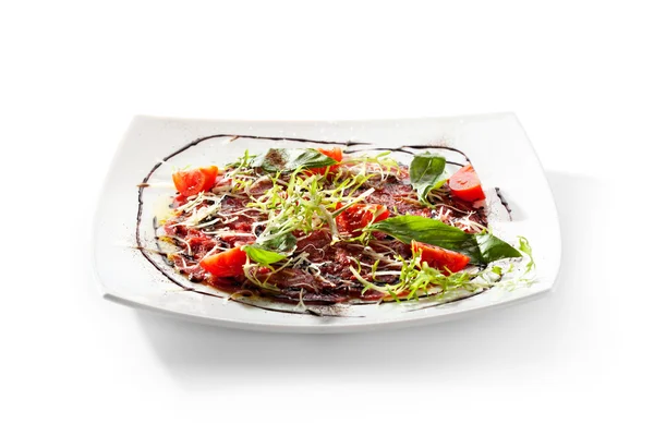 Rundercarpaccio — Stockfoto