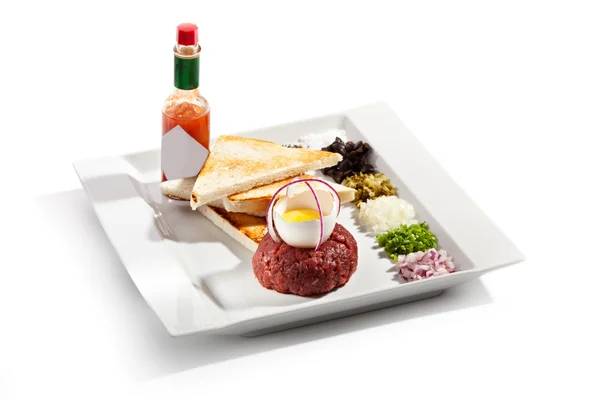 Beef Tartare — Stock Photo, Image