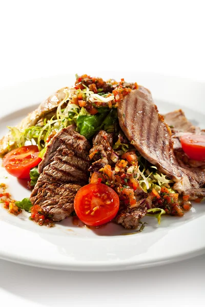 Ensalada de carne — Foto de Stock