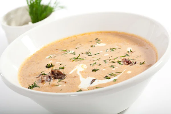 Sopa de carne — Fotografia de Stock