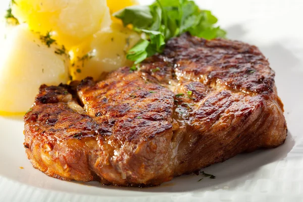 Schweinesteak — Stockfoto