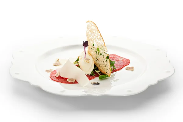 Hovězí carpaccio — Stock fotografie