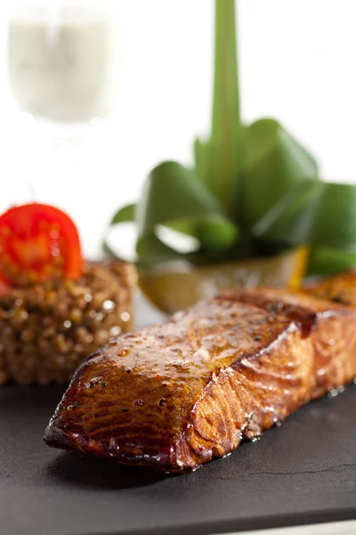 Salmon Steak — Stock Photo, Image