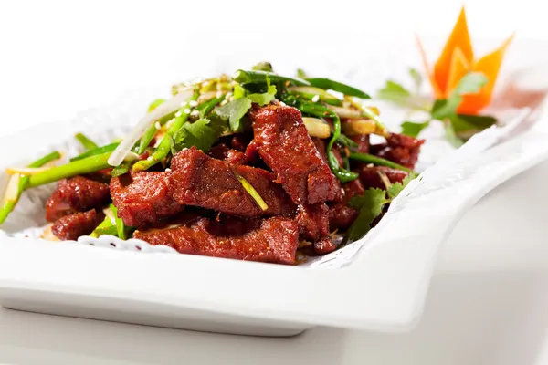 Carne de vacuno con verduras — Foto de Stock