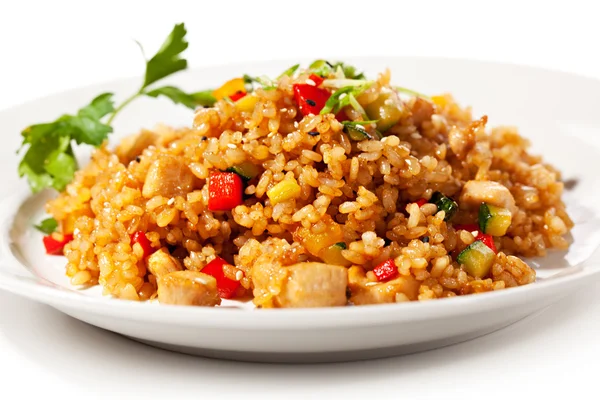 Arroz frito — Foto de Stock