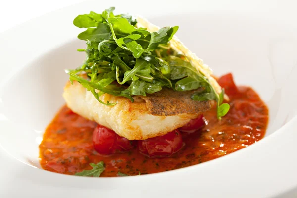 Halibut Fillet — Stock Photo, Image