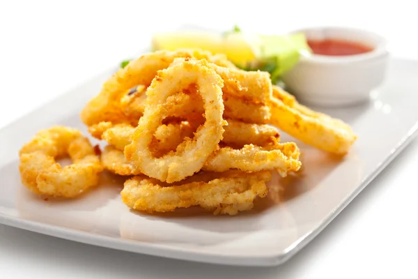 Calamari Rings — Stock Photo, Image