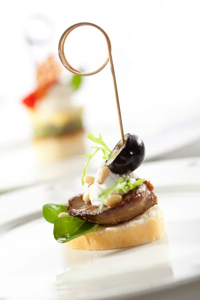 Canapes — Stock Photo, Image