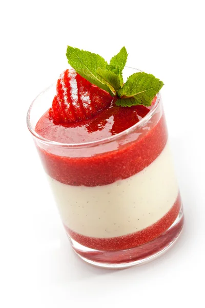 Pannacotta — Foto Stock