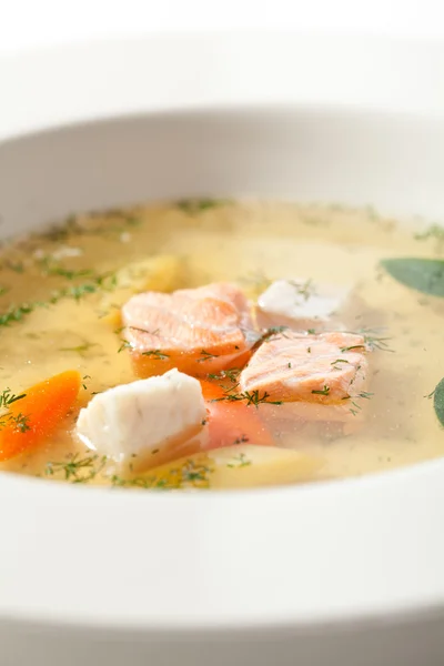 Zupa rybna — Zdjęcie stockowe