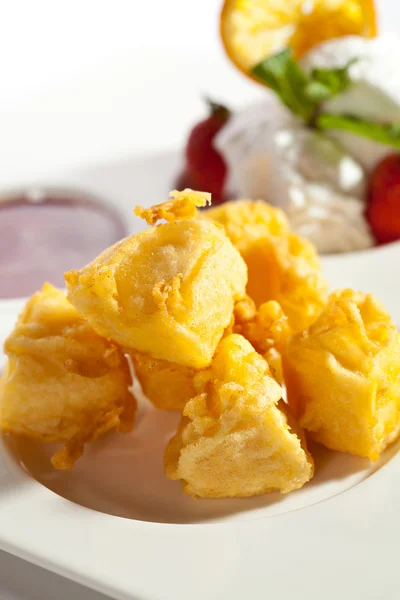 Tempura Camembert — Fotografia de Stock