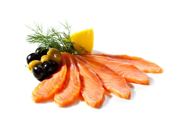 Salmon Slice — Stock Photo, Image