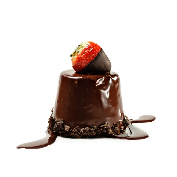 Dessert - Chocolate Cake — Stock Photo, Image