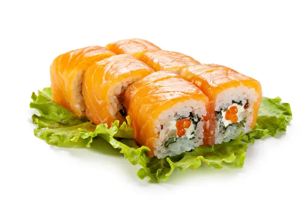 Salmon Roll — Stock Photo, Image