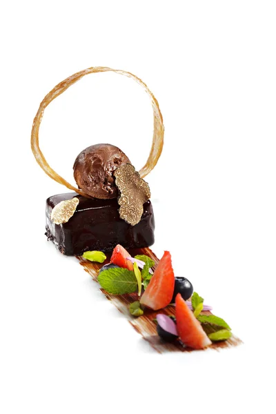Dessert - Ganache — Stock Photo, Image