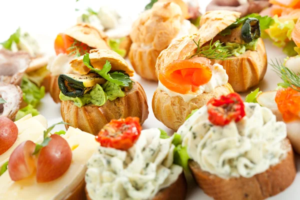 Canapés — Fotografia de Stock