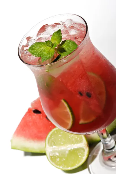 Cocktail - Watermelon Caipirinha — Stock Photo, Image