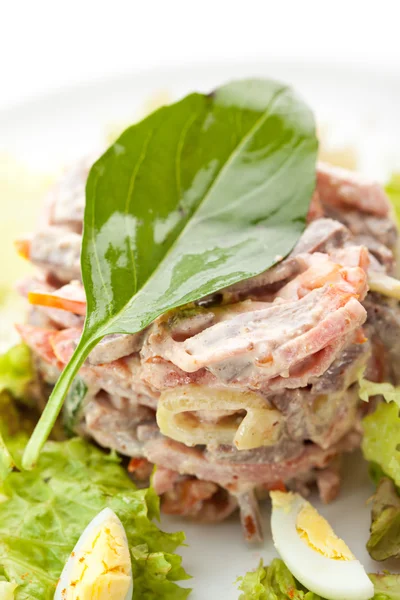 Beef Tongue Salad — Stock Photo, Image