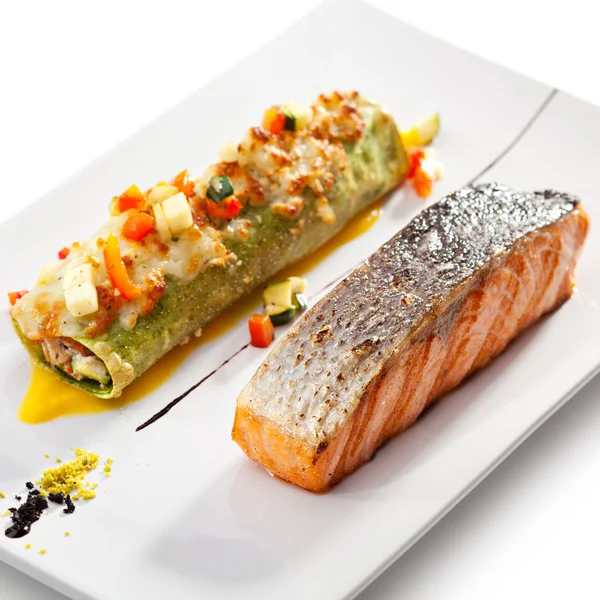 Salmon Steak — Stock Photo, Image