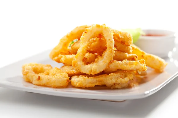 Calamari Rings — Stock Photo, Image