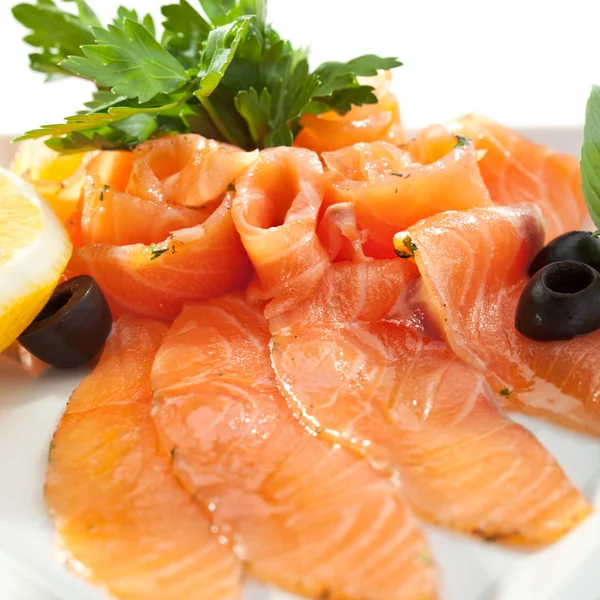 Zalm segment — Stockfoto