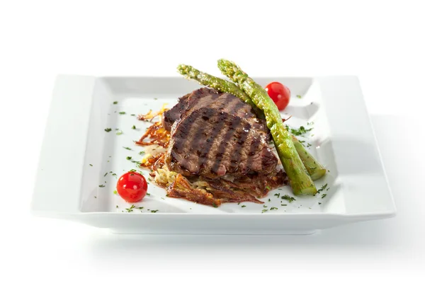 Hovězí steak — Stock fotografie