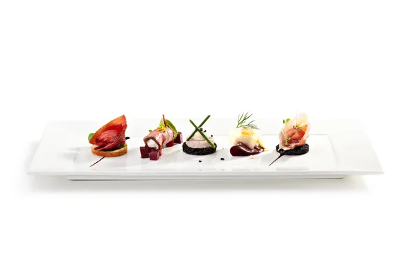 Canapés — Fotografia de Stock