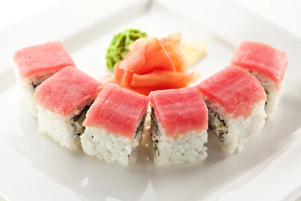 Tuna maki Sushi — Stockfoto