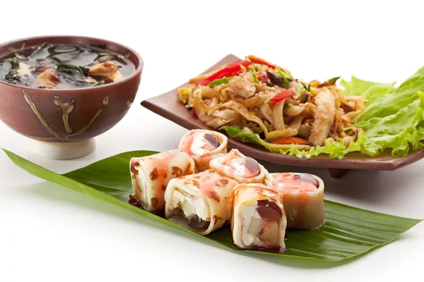 Almoço japonês — Fotografia de Stock