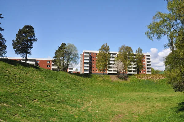 Mehrfamilienhaus — Stockfoto