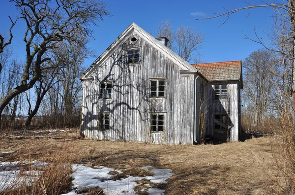 Fallfärdiga hus — Stockfoto