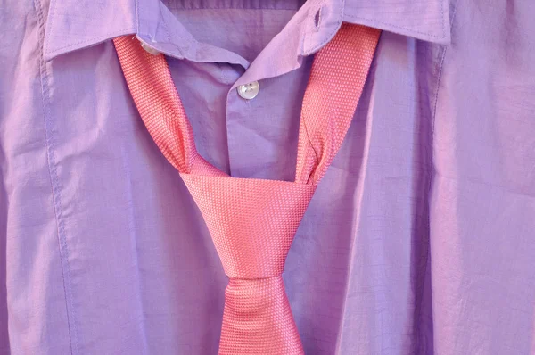 Cravatta camicia — Foto Stock