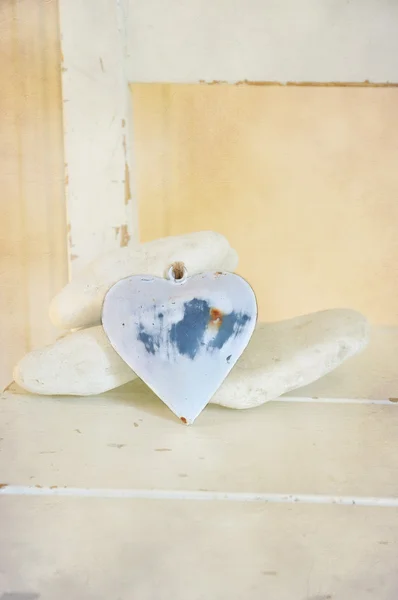 Shabby Chic Corazón —  Fotos de Stock