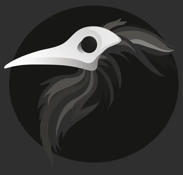 Corbeau — Image vectorielle