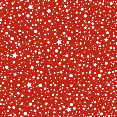 Kar ve yıldızların bayram arka planı