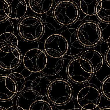 Pırıl pırıl altın halkalar.