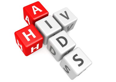 AIDS ve HIV küp
