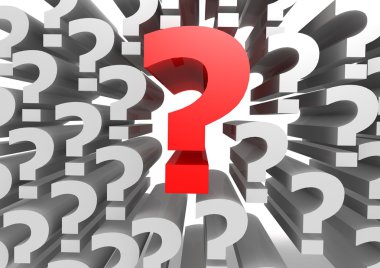 Kırmızı soru işareti