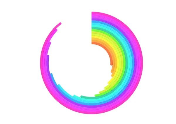 Rainbow circle — Stock Photo, Image
