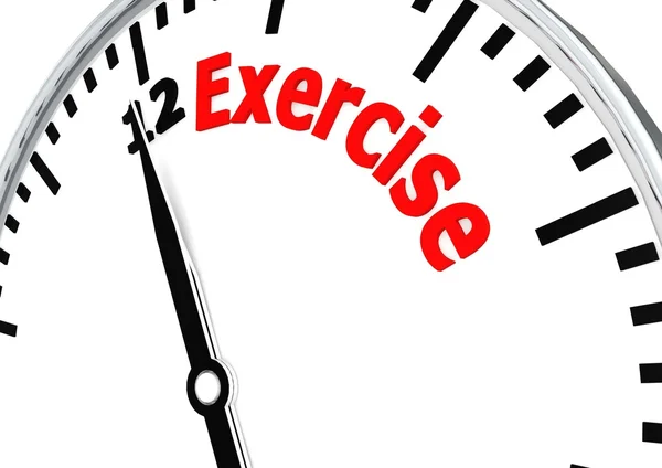 Time for exercise — Stock Photo, Image