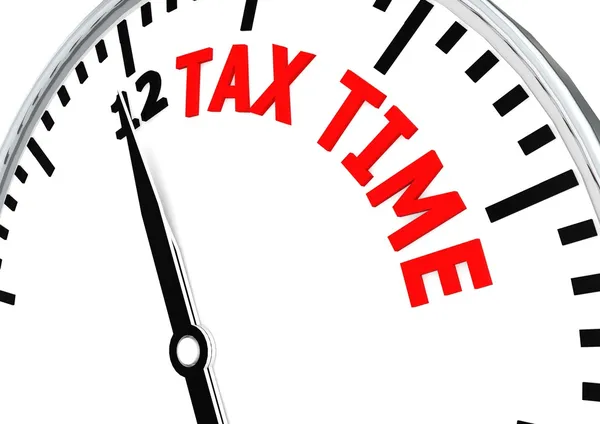 Le temps des impôts arrive — Photo