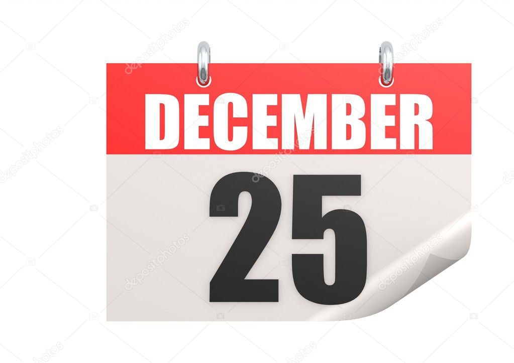 Calendar December 25