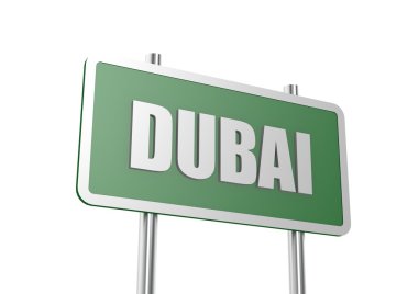 yol işareti dubai