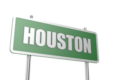 yol işareti houston