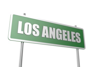 yol işareti los angeles