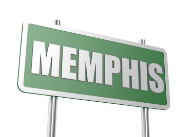yol işareti memphis