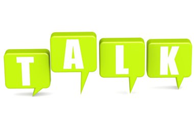 konuşma balonu ile konuşmak