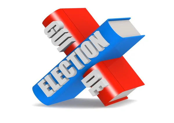 Election guide — Stock Photo, Image