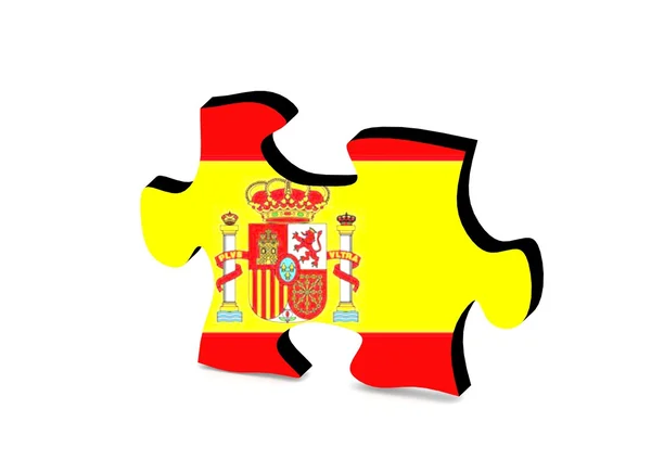 Espagne puzzle — Photo