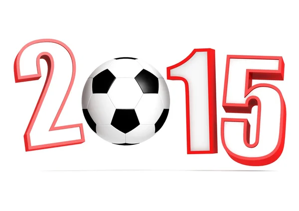 2015 축구 — 스톡 사진